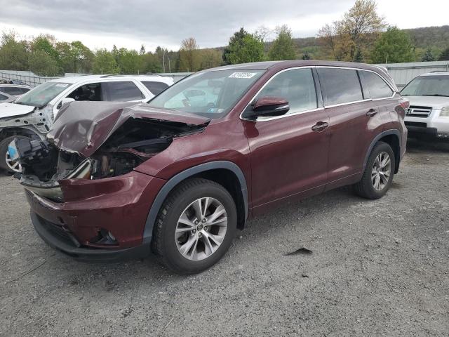 2016 TOYOTA HIGHLANDER LE, 