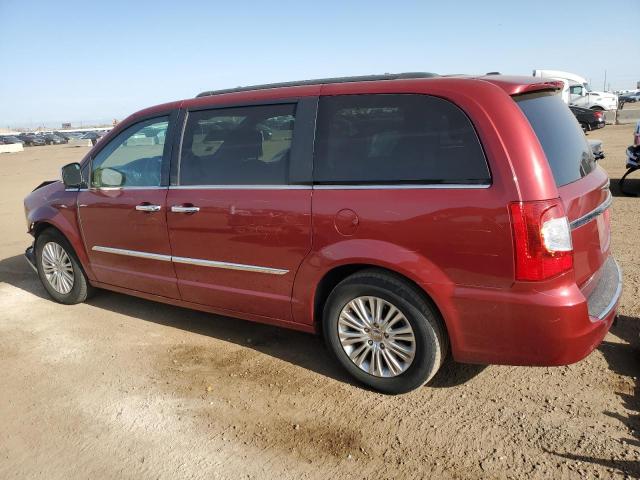2C4RC1CG1CR270216 - 2012 CHRYSLER TOWN & COU TOURING L RED photo 2