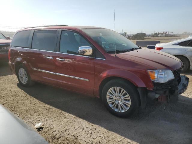 2C4RC1CG1CR270216 - 2012 CHRYSLER TOWN & COU TOURING L RED photo 4