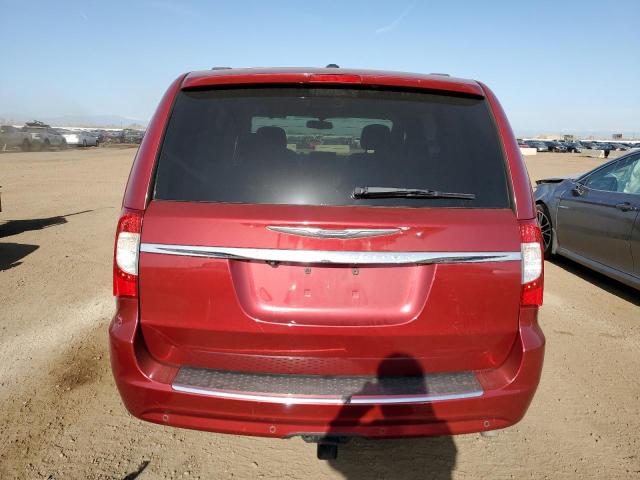 2C4RC1CG1CR270216 - 2012 CHRYSLER TOWN & COU TOURING L RED photo 6
