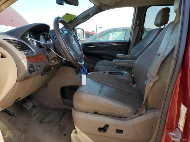 2C4RC1CG1CR270216 - 2012 CHRYSLER TOWN & COU TOURING L RED photo 7