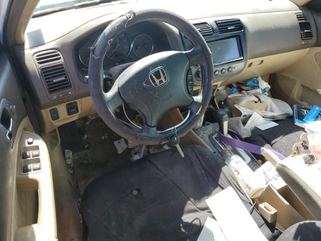 2HGES16594H617909 - 2004 HONDA CIVIC LX WHITE photo 8