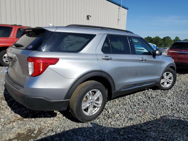 1FMSK7DH4LGC85627 - 2020 FORD EXPLORER XLT SILVER photo 3