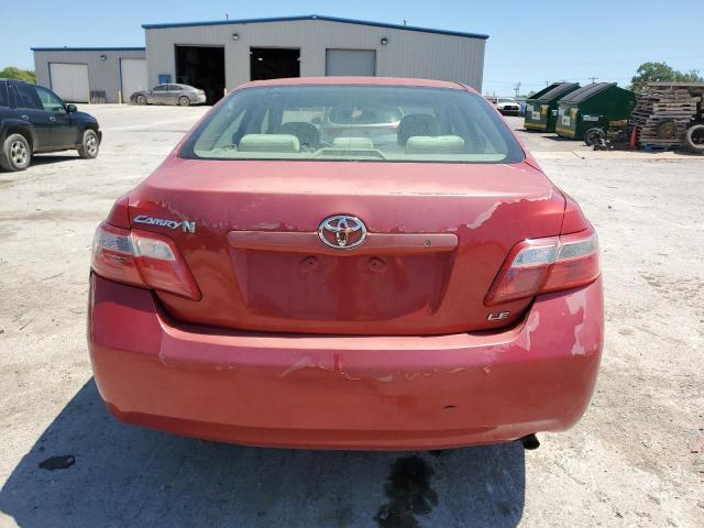 JTNBE46K073047494 - 2007 TOYOTA CAMRY CE RED photo 6