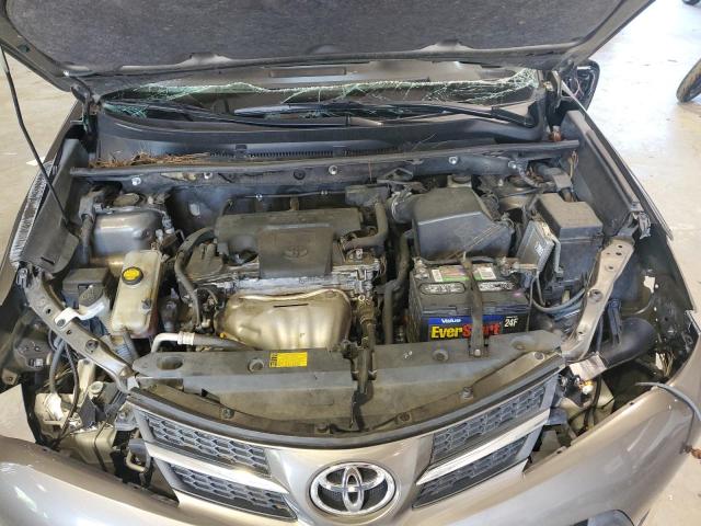 JTMWFREV5D5011599 - 2013 TOYOTA RAV4 XLE GRAY photo 12