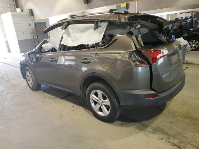 JTMWFREV5D5011599 - 2013 TOYOTA RAV4 XLE GRAY photo 2