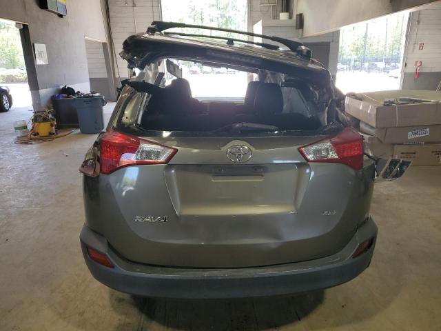 JTMWFREV5D5011599 - 2013 TOYOTA RAV4 XLE GRAY photo 6