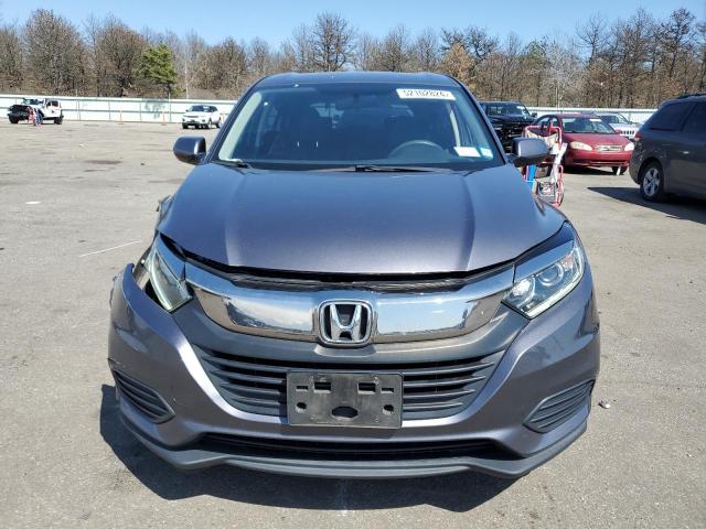 3CZRU6H34KG735084 - 2019 HONDA HR-V LX GRAY photo 5