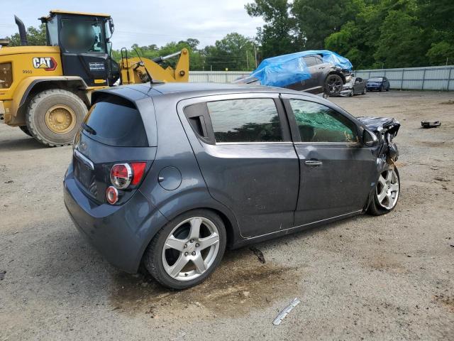 1G1JF6SB5C4176553 - 2012 CHEVROLET SONIC LTZ GRAY photo 3