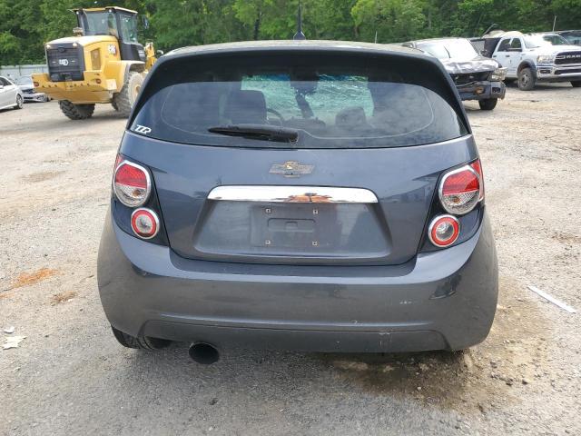 1G1JF6SB5C4176553 - 2012 CHEVROLET SONIC LTZ GRAY photo 6