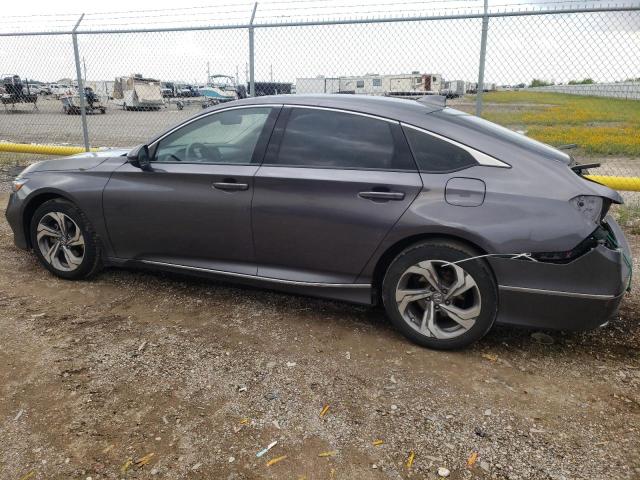 1HGCV1F57KA068110 - 2019 HONDA ACCORD EXL GRAY photo 2