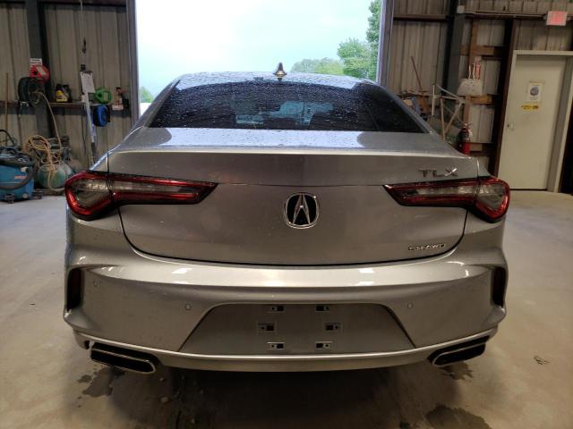 19UUB6F47MA006825 - 2021 ACURA TLX TECHNOLOGY SILVER photo 6
