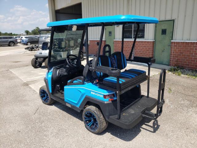 1G9BA2116MC411812 - 2021 GOLF CART BLUE photo 3