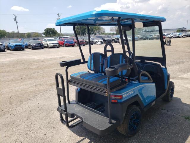 1G9BA2116MC411812 - 2021 GOLF CART BLUE photo 4