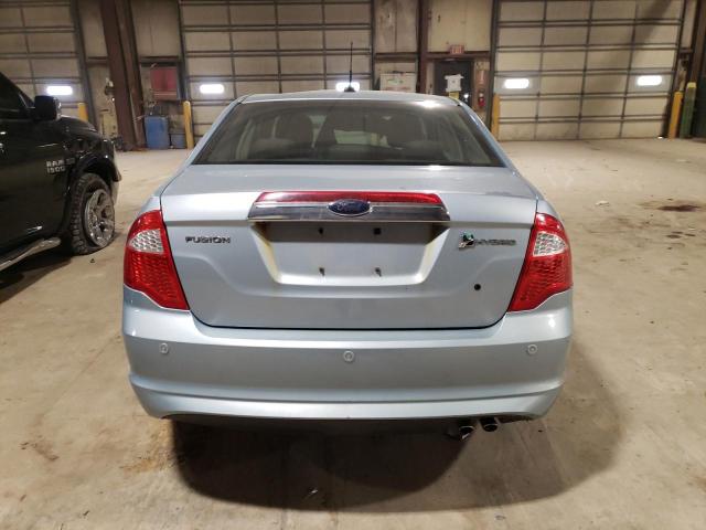 3FADP0L30AR309137 - 2010 FORD FUSION HYBRID BLUE photo 6