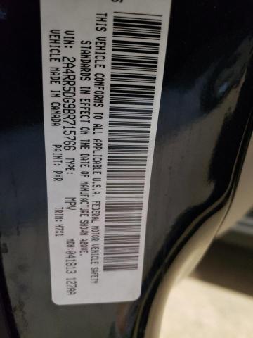 2A4RR5DG9BR715766 - 2011 CHRYSLER TOWN & COU TOURING 黑色 照片 12