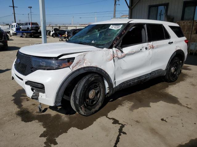1FM5K8AB0NGC22188 - 2022 FORD EXPLORER POLICE INTERCEPTOR 白色 照片 1