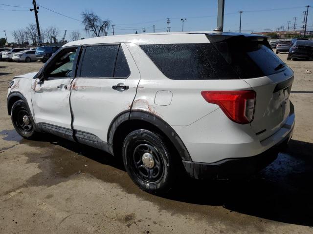 1FM5K8AB0NGC22188 - 2022 FORD EXPLORER POLICE INTERCEPTOR 白色 照片 2