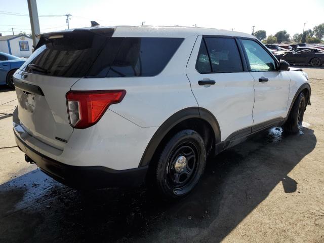 1FM5K8AB0NGC22188 - 2022 FORD EXPLORER POLICE INTERCEPTOR 白色 照片 3