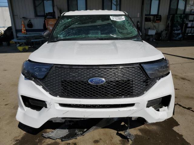 1FM5K8AB0NGC22188 - 2022 FORD EXPLORER POLICE INTERCEPTOR 白色 照片 5