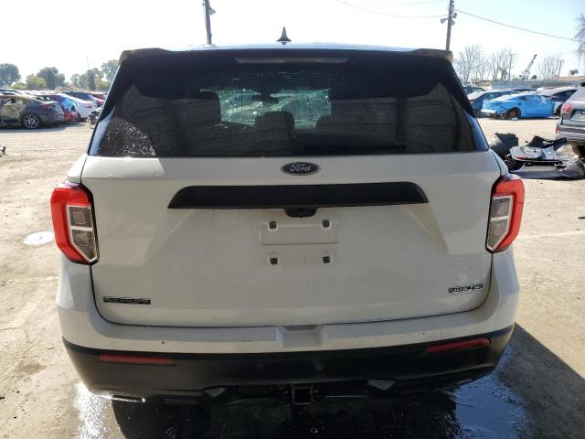 1FM5K8AB0NGC22188 - 2022 FORD EXPLORER POLICE INTERCEPTOR 白色 照片 6