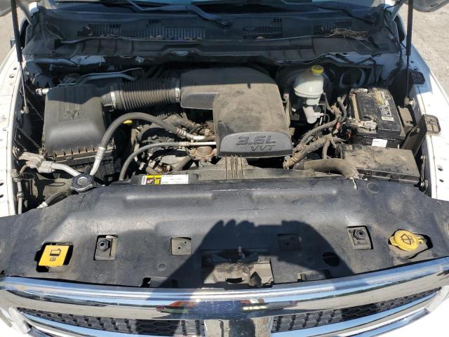 1C6RR6GG1GS285669 - 2016 RAM 1500 SLT WHITE photo 11