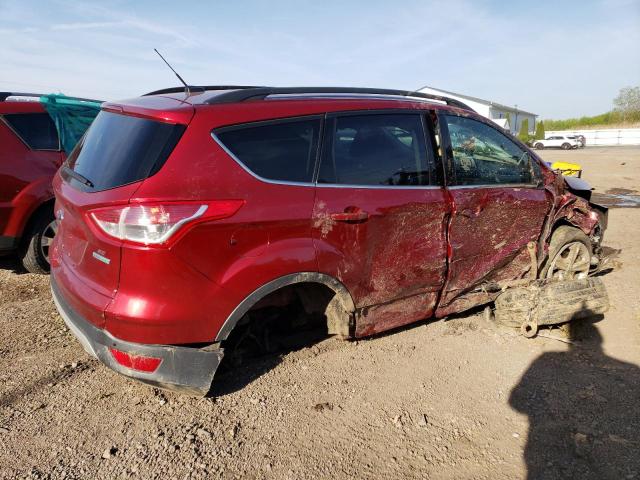 1FMCU0GX2EUA60815 - 2014 FORD ESCAPE 4D SE RED photo 3