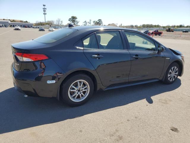 JTDEAMDE2MJ012750 - 2021 TOYOTA COROLLA LE BLACK photo 3