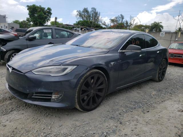 5YJSA1E22JF271506 - 2018 TESLA MODEL S Boz foto 1