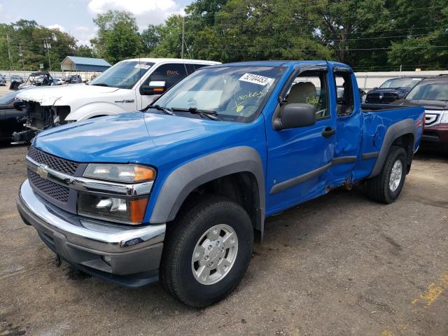 1GCDT19EX78176885 - 2007 CHEVROLET COLORADO BLUE photo 1