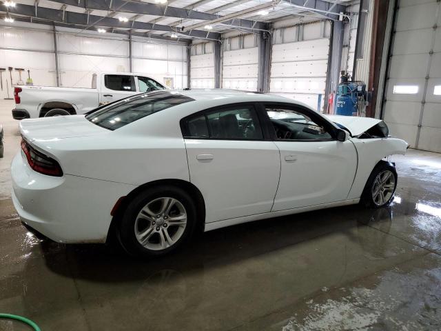 2C3CDXBG7NH169248 - 2022 DODGE CHARGER SXT WHITE photo 3