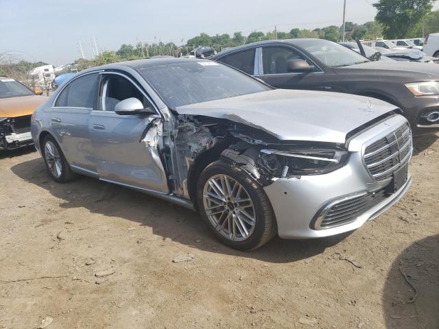 W1K6G7GB0MA018333 - 2021 MERCEDES-BENZ S 580 4MATIC SILVER photo 4