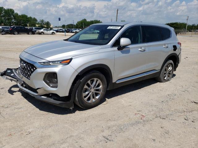 5NMS33AD2KH036990 - 2019 HYUNDAI SANTA FE SEL SILVER photo 1