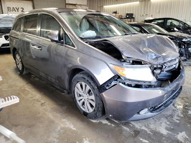 5FNRL5H42FB113350 - 2015 HONDA ODYSSEY EX GRAY photo 4