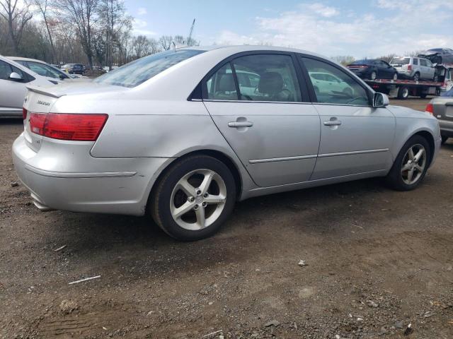 5NPEU46F59H520983 - 2009 HYUNDAI SONATA SE SILVER photo 3