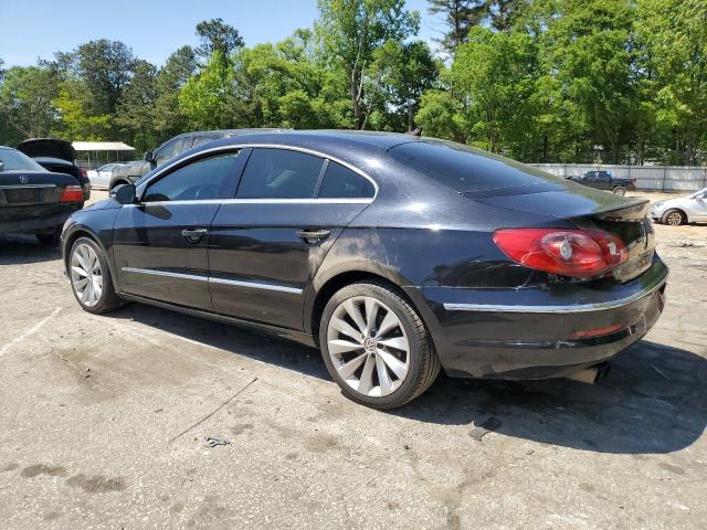 WVWHN7AN9CE509289 - 2012 VOLKSWAGEN CC LUXURY BLACK photo 2