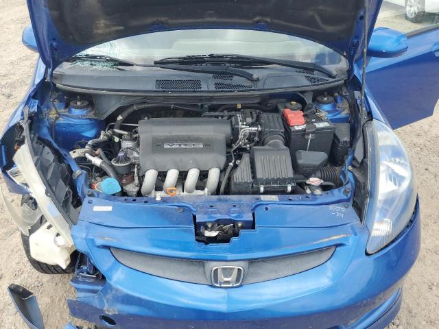 JHMGD386X7S019553 - 2007 HONDA FIT S 蓝色 照片 11