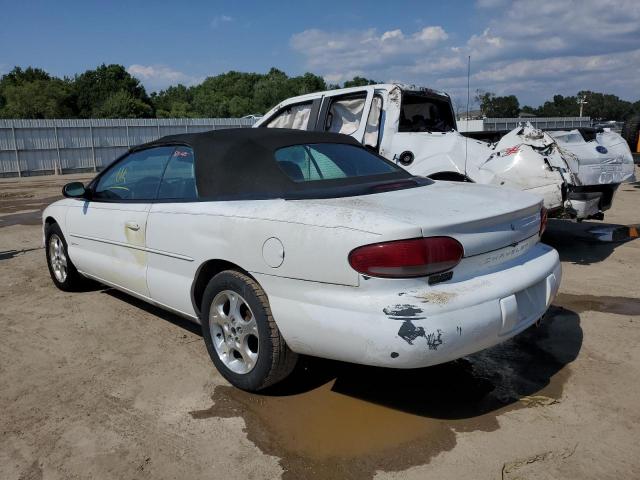 3C3EL55H3YT264017 - 2000 CHRYSLER SEBRING JXI WHITE photo 2