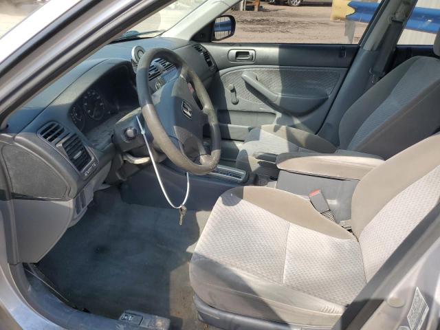 1HGES16365L020896 - 2005 HONDA CIVIC DX VP SILVER photo 7