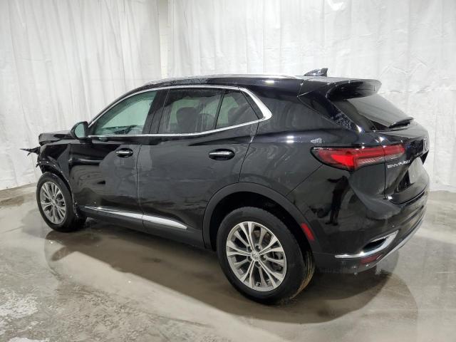 LRBAZLR46PD076308 - 2023 BUICK ENVISION PREFERRED BLACK photo 2