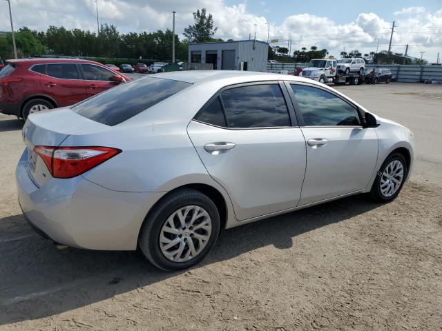 5YFBURHEXEP088375 - 2014 TOYOTA COROLLA L SILVER photo 3