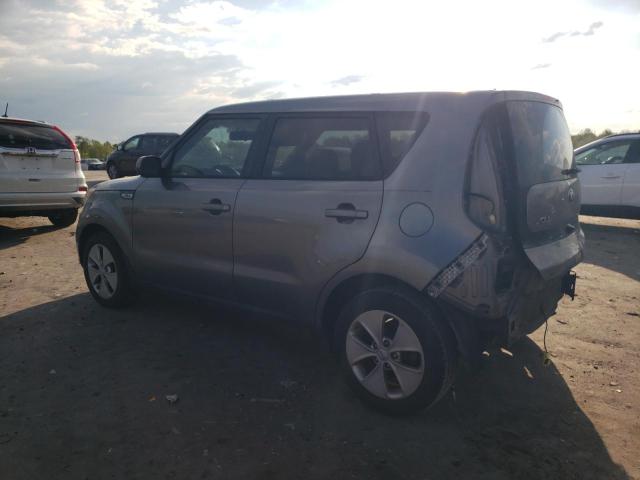 KNDJN2A22F7216708 - 2015 KIA SOUL GRAY photo 2