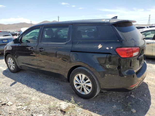 KNDMA5C15J6404233 - 2018 KIA SEDONA L BLACK photo 2