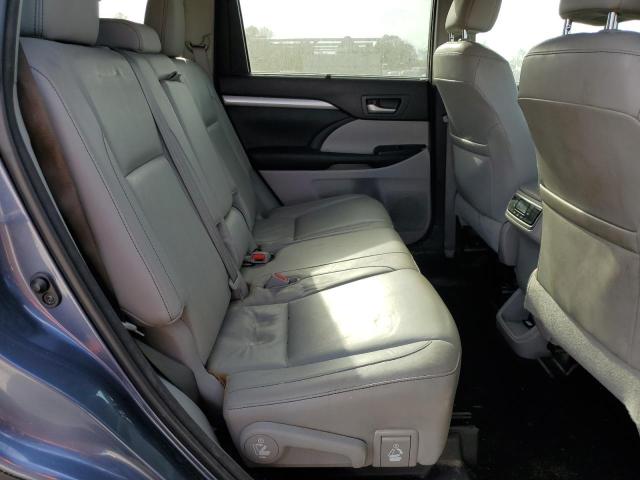 5TDKKRFH8GS128188 - 2016 TOYOTA HIGHLANDER XLE 蓝色 照片 11