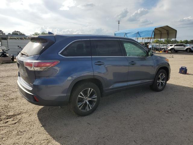 5TDKKRFH8GS128188 - 2016 TOYOTA HIGHLANDER XLE 蓝色 照片 3
