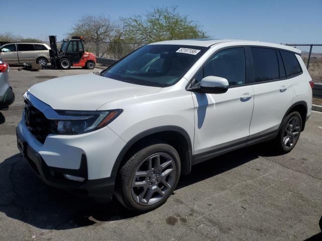 5FNYF8H54PB029786 - 2023 HONDA PASSPORT EXL WHITE photo 1