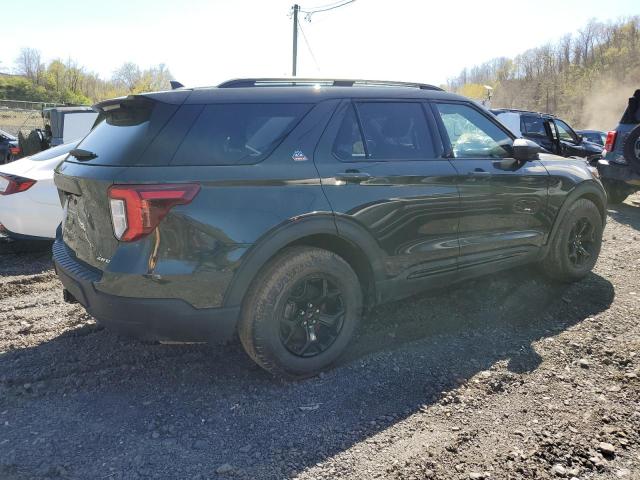 1FMSK8JH7MGC17625 - 2021 FORD EXPLORER TIMBERLINE GREEN photo 3