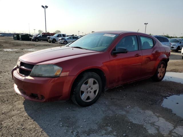 1B3CC4FB7AN202876 - 2010 DODGE AVENGER SXT RED photo 1