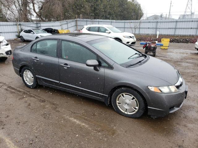 2HGFA1F60BH008947 - 2011 HONDA CIVIC LX-S GRAY photo 4