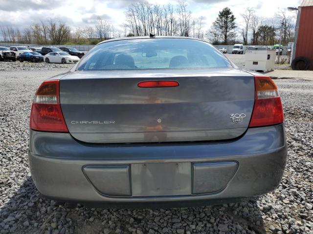 2C3HE66G54H691365 - 2004 CHRYSLER 300M GRAY photo 6